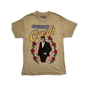 Johnny Cash Preacher Said Desert Rose Cowboy Double Side Graphic T Shirt